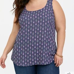 Georgette High Lo Tank size 0